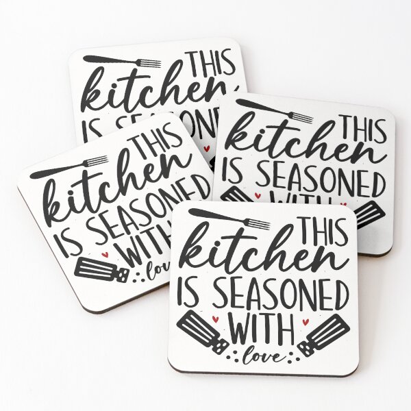 Item preview, This Kitchen is Seasoned with love - Kitchen Signs Decor  designed and sold by AppareIIndustry.