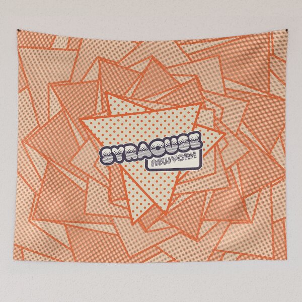 Item preview, Syracuse, NY | Retro Halftone designed and sold by retroready.