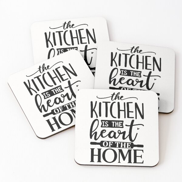 Item preview, The kitchen is the Heart of the Home - Kitchen Signs Decor  designed and sold by AppareIIndustry.