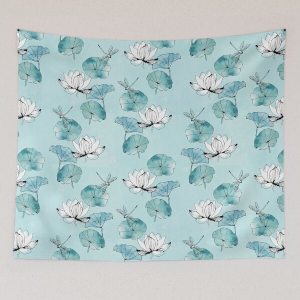 Item preview, Waterlily dragonfly in green designed and sold by adenaJ.