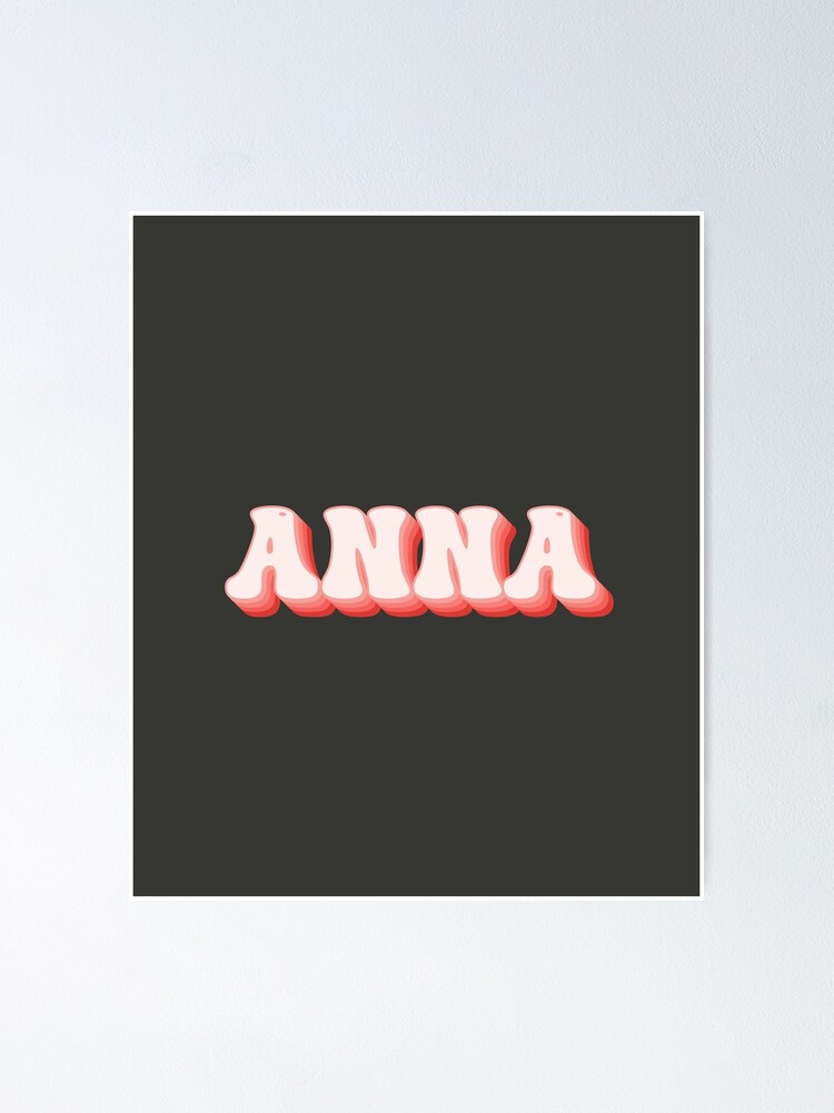 Anna' Sticker | Spreadshirt