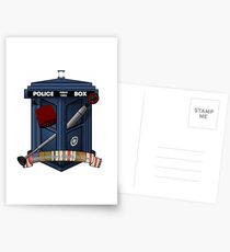 The Fan Crest Postcards