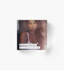Dua Lipa 2 Acrylic Block