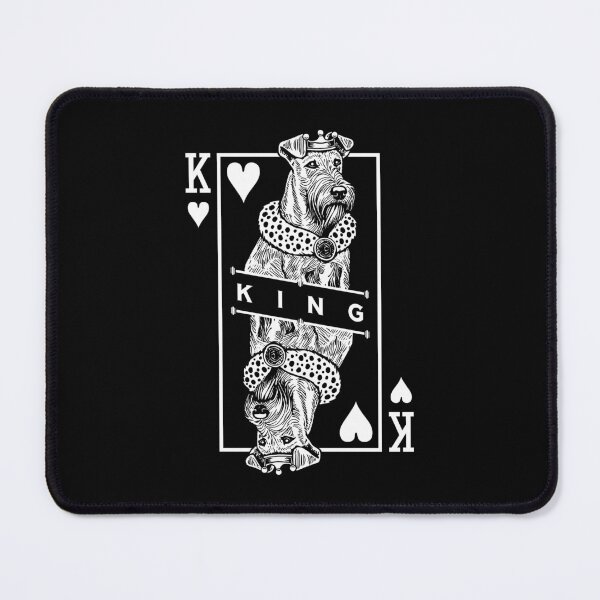 Item preview, Irish Terrier King Of Hearts Funny Dog Lover Pop Art designed and sold by GrandeDuc.
