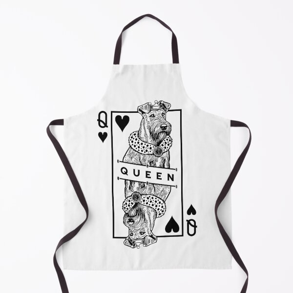 Item preview, Irish Terrier Queen Of Hearts Funny Dog Lover Pop Art designed and sold by GrandeDuc.