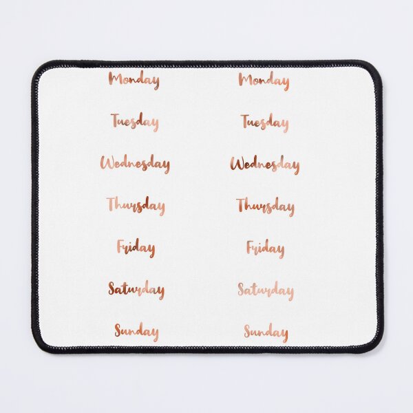 Item preview, Days of the week designed and sold by Pixel Papers 17.
