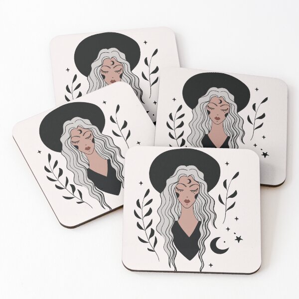 Item preview, Magical Sorceress Witch Sticker designed and sold by majnate.