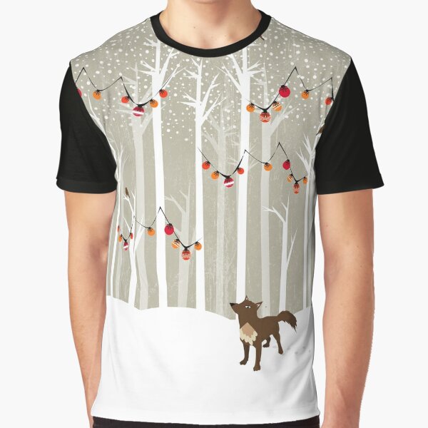 Snowy Graphic T-Shirt for Sale by littleclyde