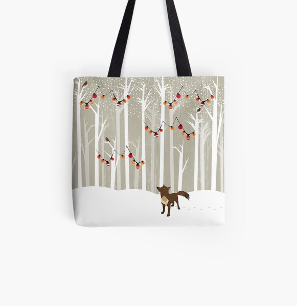 December All Over Print Tote Bag