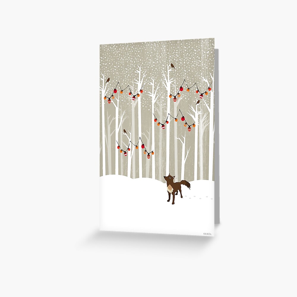 December Greeting Card