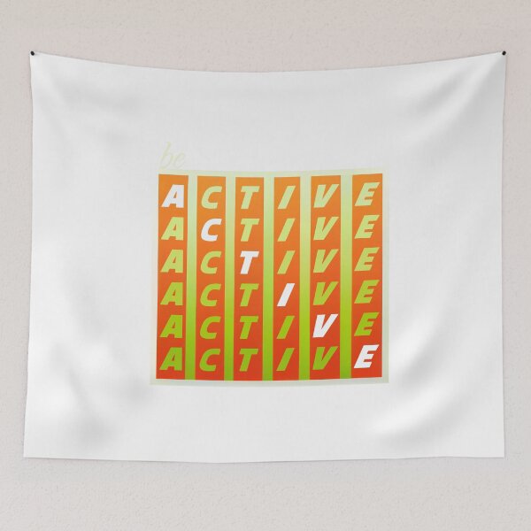 Item preview, Be Active Sport Pattern  designed and sold by KOTOdesign.