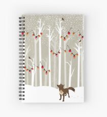 December Spiral Notebook