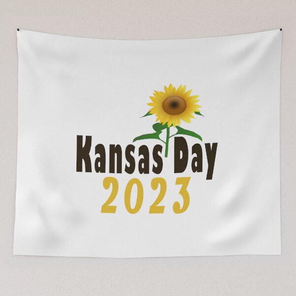 Artikelvorschau, Kansas-Tag 2023 entworfen und verkauft von Soudesign99.