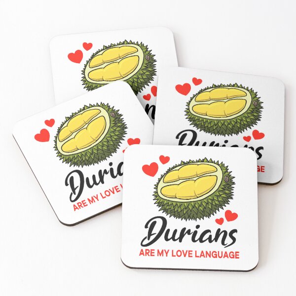 Item preview, Durians are my Love Language designed and sold by jonmlam.