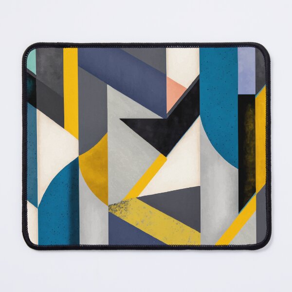 Item preview, DTLA Boogie No. 15, Geometric Abstract Oil Painting by Bossy Cat Home designed and sold by BossyCatHome.