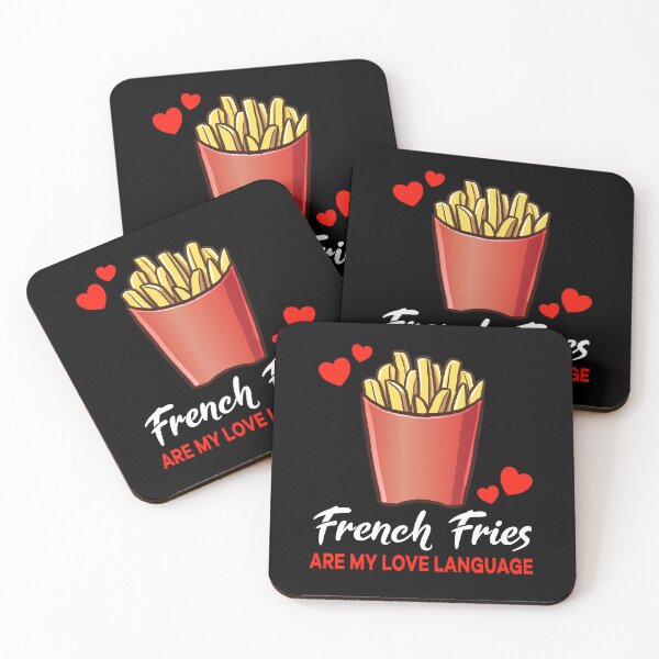 Item preview, French Fries are my Love Language Funny designed and sold by jonmlam.