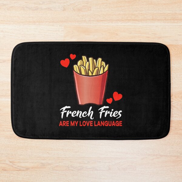Aperçu de l'œuvre French Fries are my Love Language Funny créée et vendue par jonmlam.