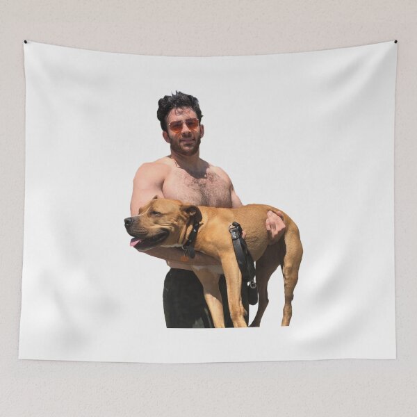 Item preview, Hasan Piker and happy dog. designed and sold by CrispyBaycon.