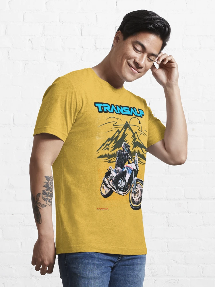 T shirt homme Transalp dans la boutique pour Motard