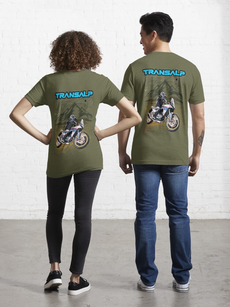 T shirt homme Transalp dans la boutique pour Motard