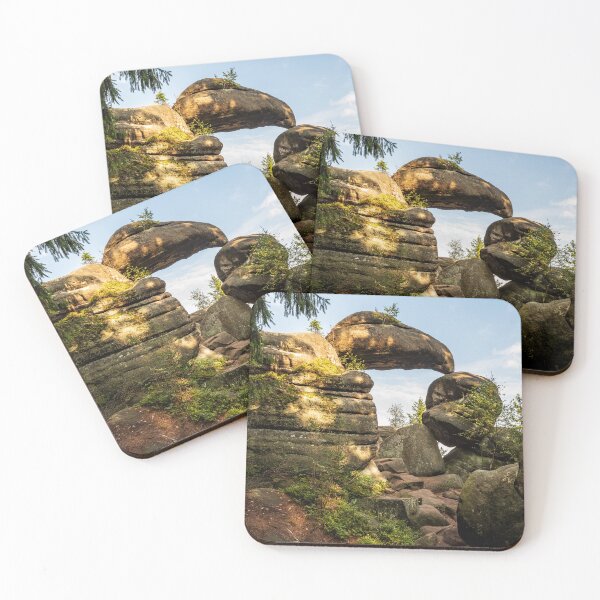 Item preview, Sandstone netural arch with blue sky above designed and sold by honza28683.