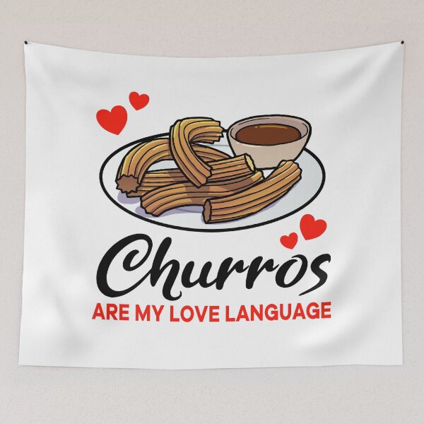 Item preview, Churros are my Love Language designed and sold by jonmlam.