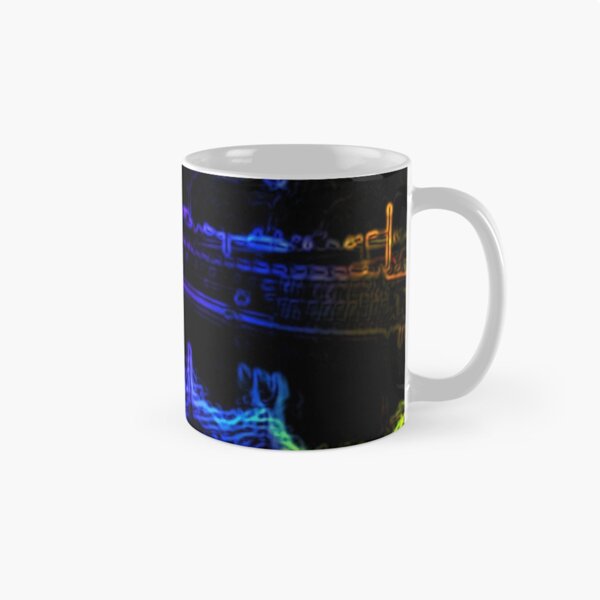 Item preview, Waterfront reflection, river, town designed and sold by Neonmystiq.