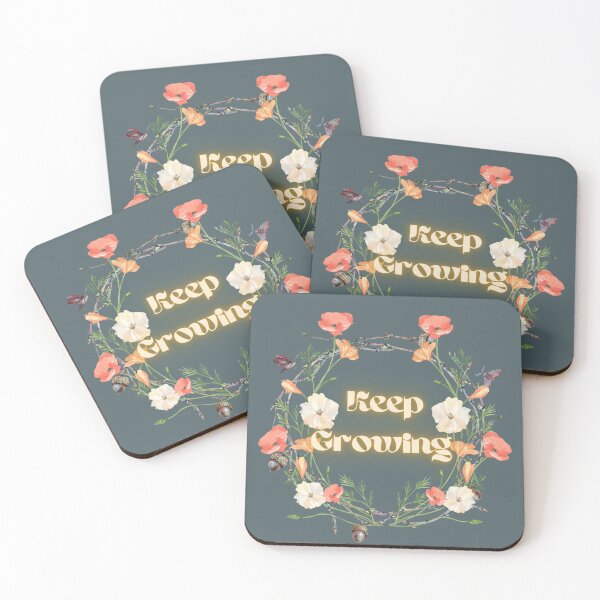 Item preview, Botanical Affirmation Keep Growing Design  designed and sold by Amandajoy333.