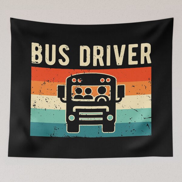Item preview, Bus Driver Retro Vintage designed and sold by NestaReign.