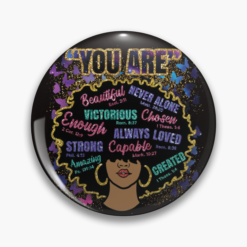  Black Girl Magic - Women Empowerment Nurse Badge