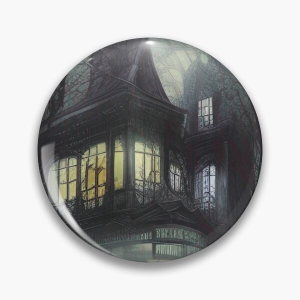 Item preview, Haunted House in the Woods designed and sold by droogdionne.