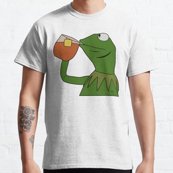 kermit sipping tea shirt