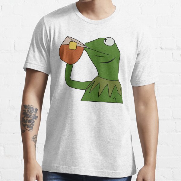 kermit sipping tea shirt