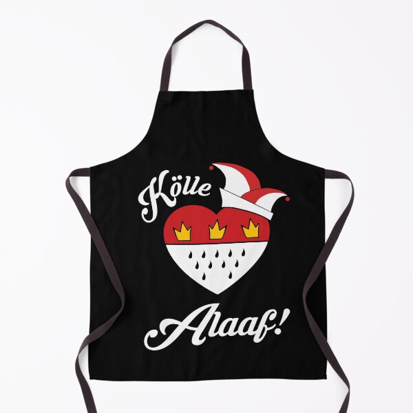 Item preview, Carnival costume Koelle Alaaf heart coat of arms designed and sold by Shirt-Expert.