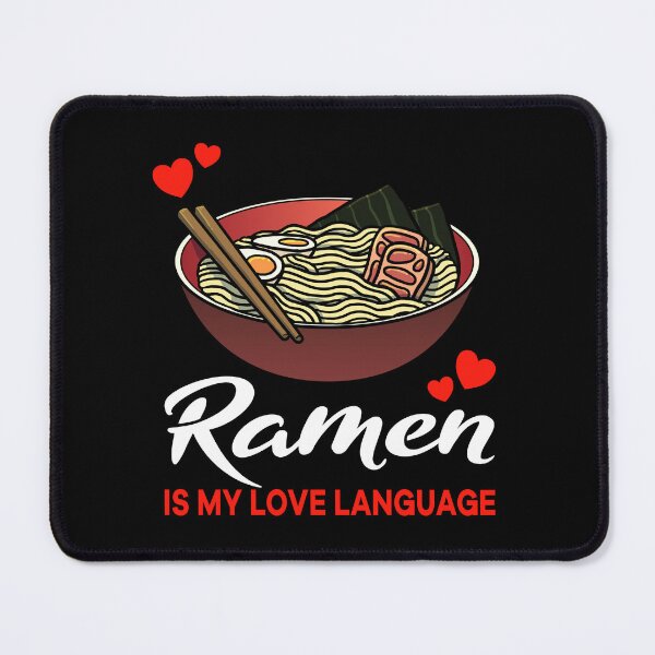Aperçu de l'œuvre Ramen is my Love Language Funny créée et vendue par jonmlam.