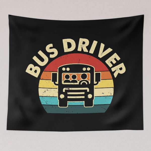 Item preview, Bus Driver Vintage Retro designed and sold by NestaReign.