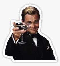 Pegatina Leo como Jay Gatsby
