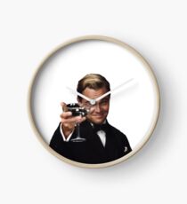 Leo as Jay Gatsby Clock