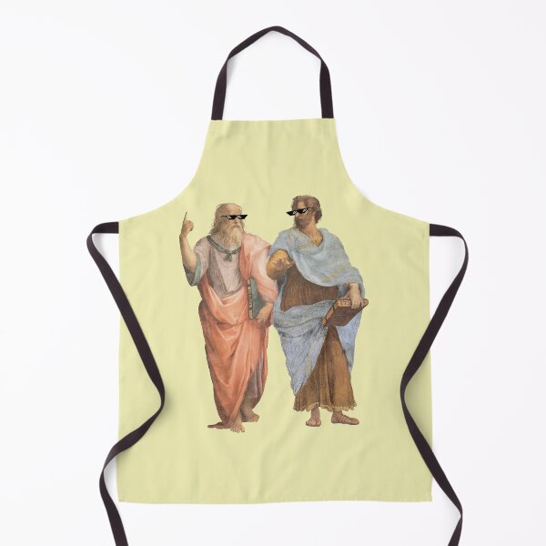 Item preview, Plato and Aristotle with cool pixel sun glasses designed and sold by Cleanthes.