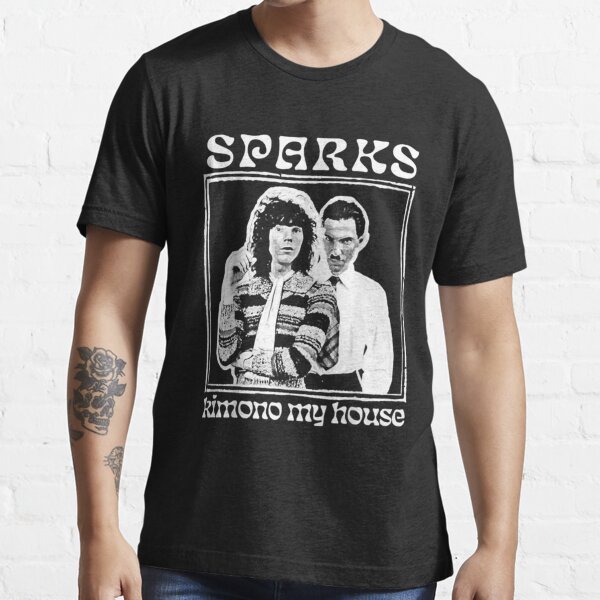 1970s Sparks Propaganda T Shirt White Cotton T Shirt 