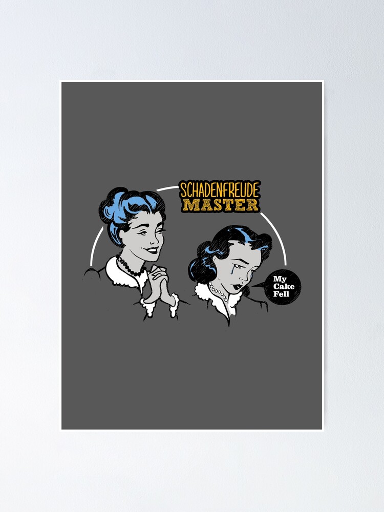 Thumbnail 1 of 3, Poster, Funny Retro 1950's: Schadenfreude Master designed and sold by BootsBoots.