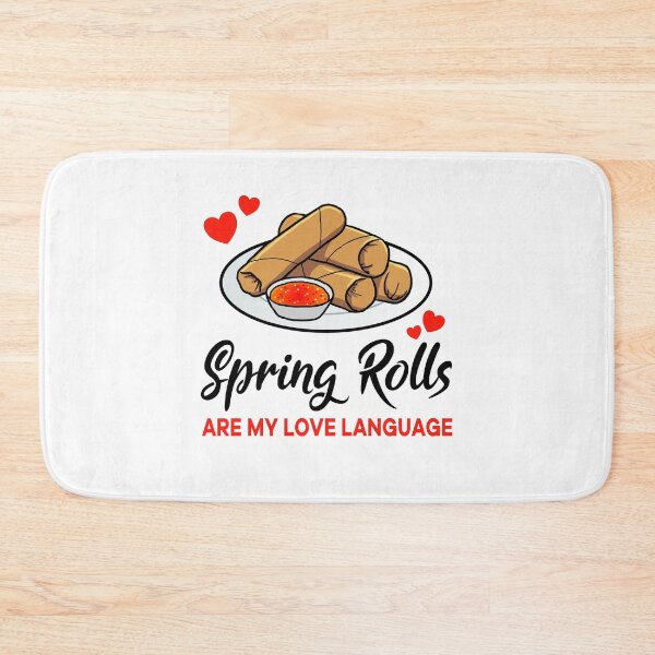 Item preview, Spring Rolls are my Love Language designed and sold by jonmlam.