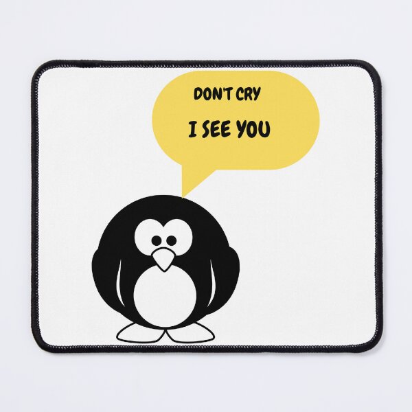 Item preview, Club penguin don't cry Sticker designed and sold by Fl - Bt.