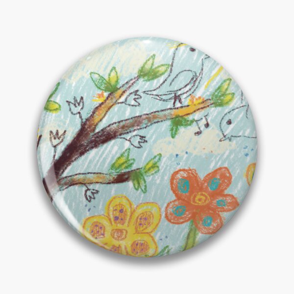 Item preview, Singing birds on tree branch designed and sold by Fransyn.