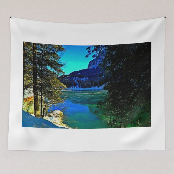 Item preview, Lake Braies in winter  designed and sold by annalisa56.