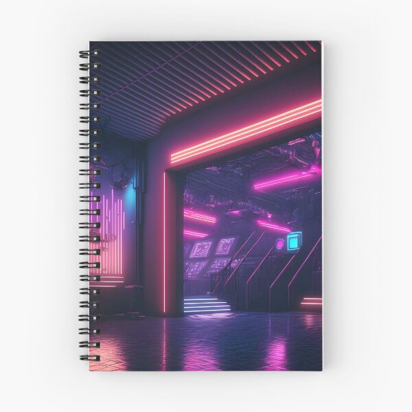 Item preview, Neon Arcade - Synthwave Art Decor designed and sold by MythicalPets.