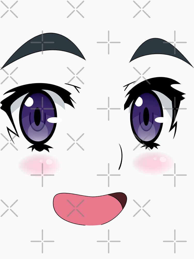 Eyes and Mouth Anime Manga Face | Essential T-Shirt