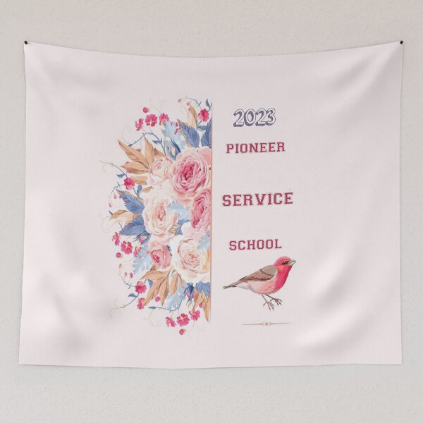 Item preview, PIONEER SERVICE SCHOOL 2023 Spiral Notebook designed and sold by crafts-gift.