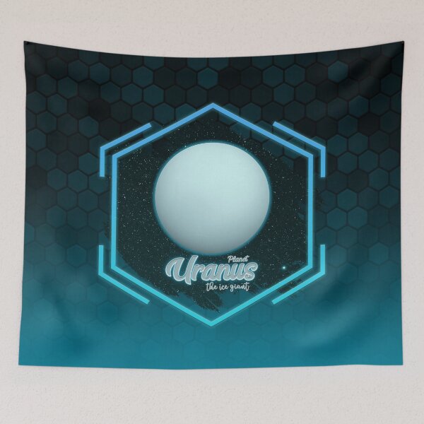 Item preview, Planet Uranus Artwork for Astronomy Lovers  designed and sold by DaVinciFeather.