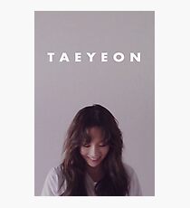 GIRLS GENERATION TAEYEON FINE Photographic Print
